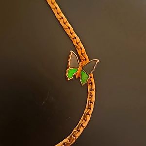 Vintage Avon Butterfly Necklace